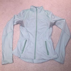 Lululemon Define full zip light mint jacket